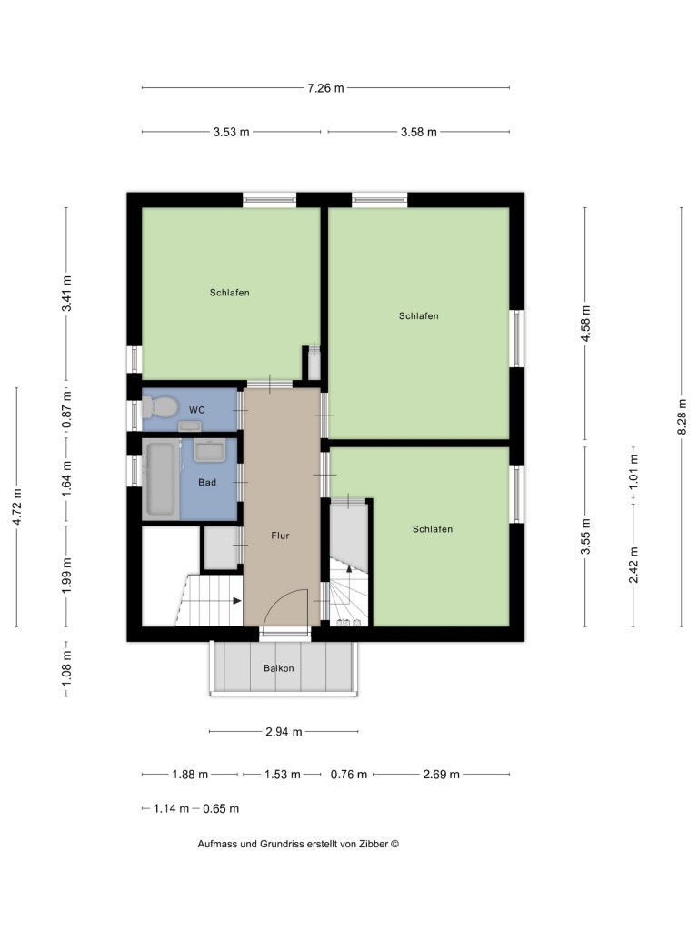 Grundriss OG.