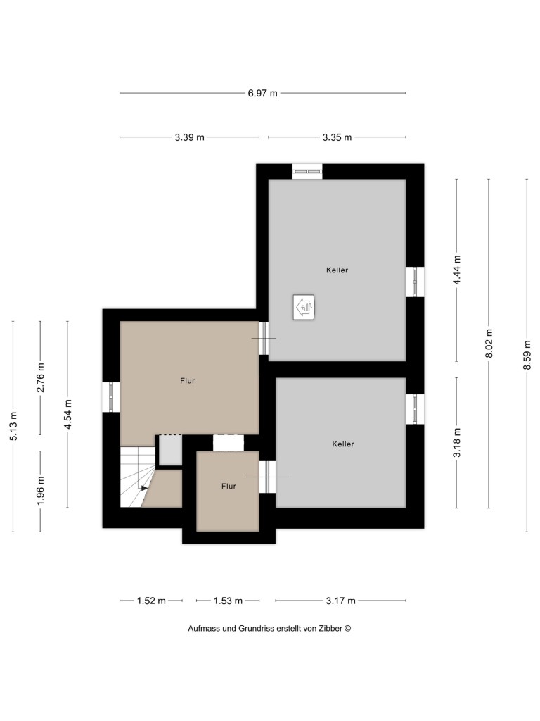 Grundriss KG.